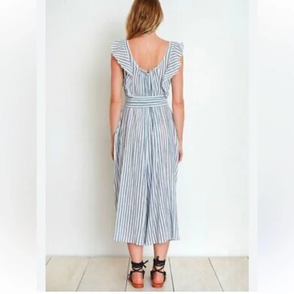 Apiece Apart Highland Jumpsuit Size 6 Women's Casual Striped One Piece